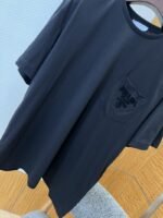 Prada Letter Pocket Crew Neck Short Sleeve T-Shirt 1 - 图片 4