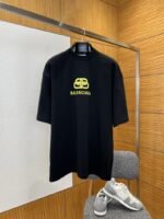 Balenciaga Printed Logo Short-Sleeve T-Shirt 1