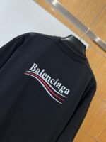 Balenciaga Embroidered Logo Crew Neck Short Sleeve T-Shirt 2 - 图片 6