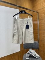 LV Embroidered Workwear Shorts 1