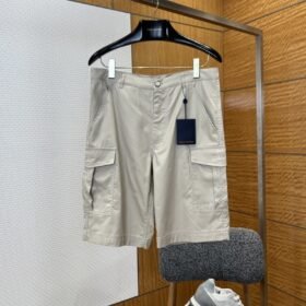 LV Embroidered Workwear Shorts 1