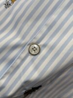 LV Animal Embroidered Striped Short-Sleeve Shirt - 图片 9