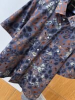 LV Floral Camouflage Print Short-Sleeve Shirt - 图片 4