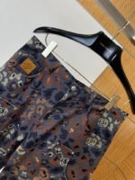 LV Workwear Leopard-Print Floral Shorts - 图片 3