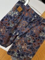 LV Workwear Leopard-Print Floral Shorts - 图片 4