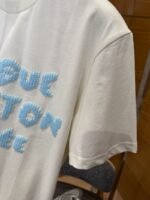 LV Crew Neck Letter Print Short-Sleeve T-Shirt - 图片 8