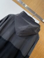 Balenciaga Checkered Patchwork Distressed Hoodie - 图片 6