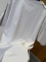 Balenciaga Plain Knit Striped Crew Neck T-Shirt 2 - 图片 7