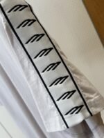 Balenciaga Plain Knit Striped Crew Neck T-Shirt 2 - 图片 8