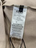 Fendi Metal Logo Minimalist Short-Sleeve T-Shirt 5 - 图片 9
