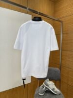 Fendi Alphabet Floral Embroidered Short-Sleeve T-Shirt - 图片 2