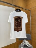 LV Monogram Cartoon Print Short-Sleeve T-Shirt 1