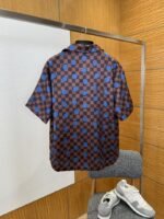 LV Checkered Polka Dot Short-Sleeve Shirt - 图片 2