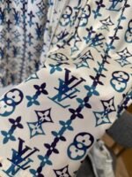 LV Drawstring Printed Mulberry Silk Shorts - 图片 7