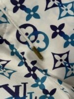 LV Drawstring Printed Mulberry Silk Shorts - 图片 8
