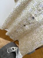 LV All-Over Letter Print Short-Sleeve Shirt - 图片 4