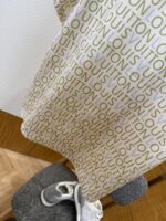 LV All-Over Letter Print Short-Sleeve Shirt - 图片 6