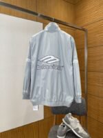 Balenciaga Embroidered Logo Stand Collar Jacket 1 - 图片 2