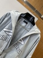 Balenciaga Embroidered Logo Stand Collar Jacket 1 - 图片 5