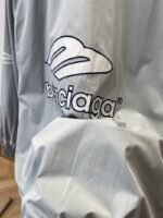 Balenciaga Embroidered Logo Stand Collar Jacket 1 - 图片 8