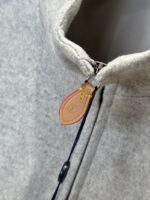 LV Heavyweight Cotton Stand Collar Zip Jacket - 图片 7