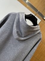 LV Embroidered Leather Label Hooded Sweatshirt - 图片 6