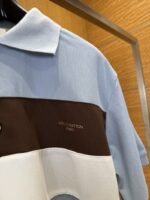LV Color-Block Striped Polo Shirt - 图片 4