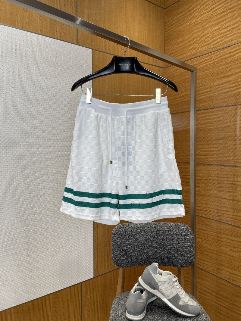 wsxc1773197325982_0.jpg LV Color-Block Striped Plaid Jacquard Shorts - 图片 1