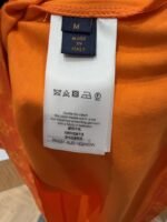 LV Logo Pattern Crew Neck Short Sleeve T-Shirt - 图片 9