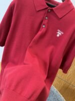 Prada Classic Knit Polo Shirt 1 - 图片 8