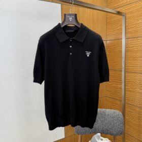 Prada Classic Knit Polo Shirt 2