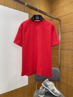 LV Embossed Crew Neck Short-Sleeve T-Shirt