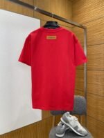 LV Embossed Crew Neck Short-Sleeve T-Shirt - 图片 2