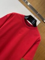 LV Embossed Crew Neck Short-Sleeve T-Shirt - 图片 3