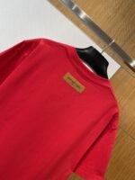 LV Embossed Crew Neck Short-Sleeve T-Shirt - 图片 6