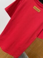 LV Embossed Crew Neck Short-Sleeve T-Shirt - 图片 7