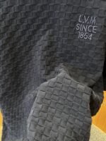 LV Embroidered Check Jacquard Knit Short-Sleeve T-Shirt 2 - 图片 5