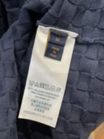 LV Embroidered Check Jacquard Knit Short-Sleeve T-Shirt 2 - 图片 9