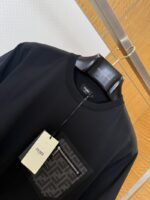 Fendi Pocket Zipper Decorated Cotton Short-Sleeve T-Shirt 1 - 图片 3