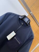 Fendi Pocket Zipper Decorated Cotton Short-Sleeve T-Shirt 3 - 图片 3