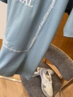 Dior Blue Embroidered Knit Short-Sleeve T-Shirt - 图片 8