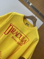 Dior Letter Print Crew Neck Short Sleeve T-Shirt - 图片 3