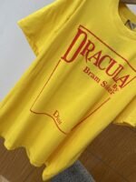 Dior Letter Print Crew Neck Short Sleeve T-Shirt - 图片 4