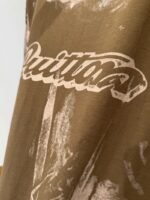 LV Tie-Dye Print Letter Crew Neck Short-Sleeve T-Shirt 1 - 图片 6