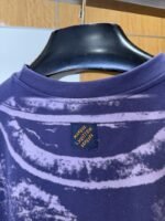 LV Tie-Dye Print Letter Crew Neck Short-Sleeve T-Shirt 2 - 图片 9