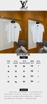 LV Micro Logo Patch Short-Sleeve T-Shirt - 图片 10