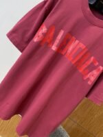 Balenciaga Tape Print Short-Sleeve T-Shirt - 图片 4