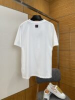 LV Animal Letter Embroidered Crew Neck Short-Sleeve T-Shirt - 图片 2