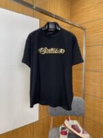 LV Sequined Letter Logo Short-Sleeve T-Shirt 2