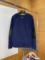 LV Pocket Leather Label V-Neck Cardigan Jacket - 图片 2